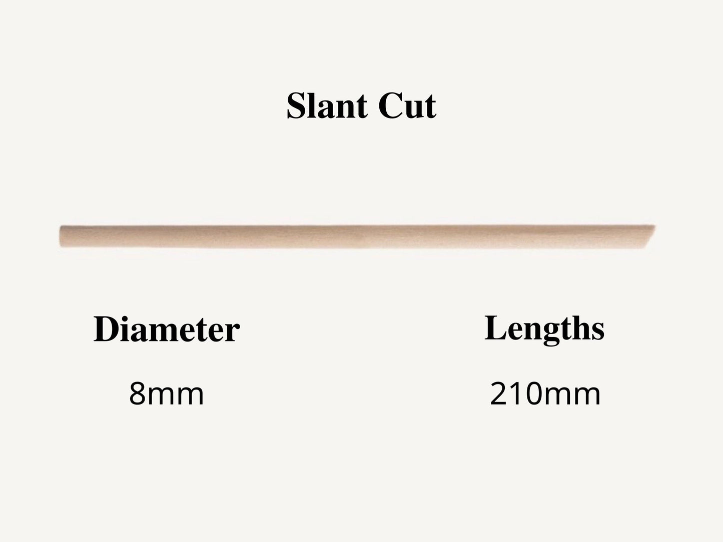 CORAL Bamboo Straws 8mm - 100% Compostable Plant-Based Bamboo Fiber, Durable, Eco Friendly, Biodegradable & Disposable, for Drinking