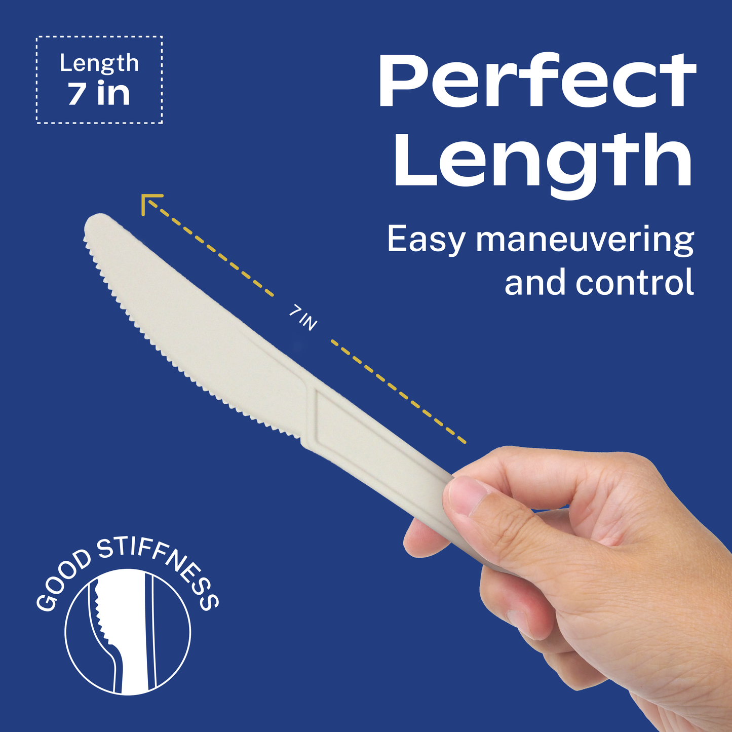 CORAL 100% compostable  Ivory white forks 120 heavy duty eco forks 7.0 inch durable smooth edges ecofriendly no plastic cutlery biodegradable disposable forks parties weddings picnics bbqs camping