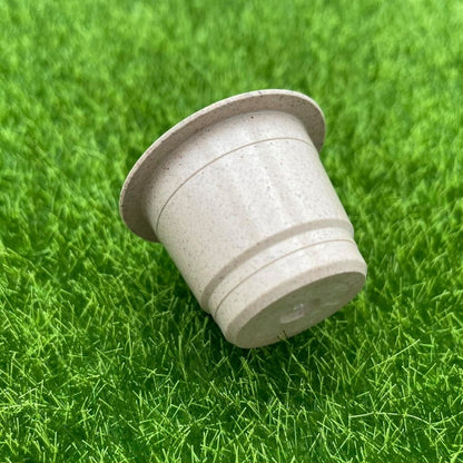 CHANYI Bamboo Coffee Capsules - 100% Compostable Plant-Based Bamboo Fiber, Durable, Eco Friendly, Biodegradable & Disposable