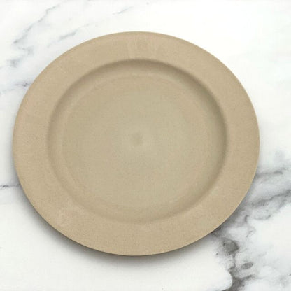 CORAL Bamboo Plates - 100% Compostable Plant-Based Bamboo Fiber, Durable, Eco Friendly, Biodegradable & Disposable, for Eating